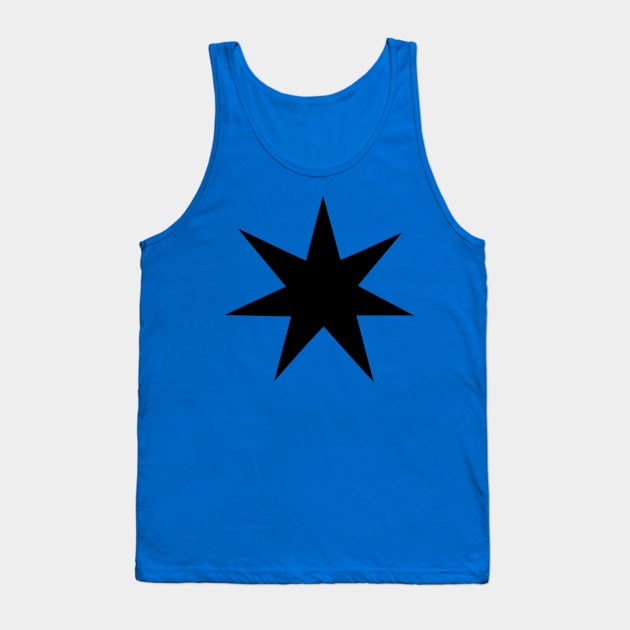 seven pointed star Tank Top by Huggy Mauve